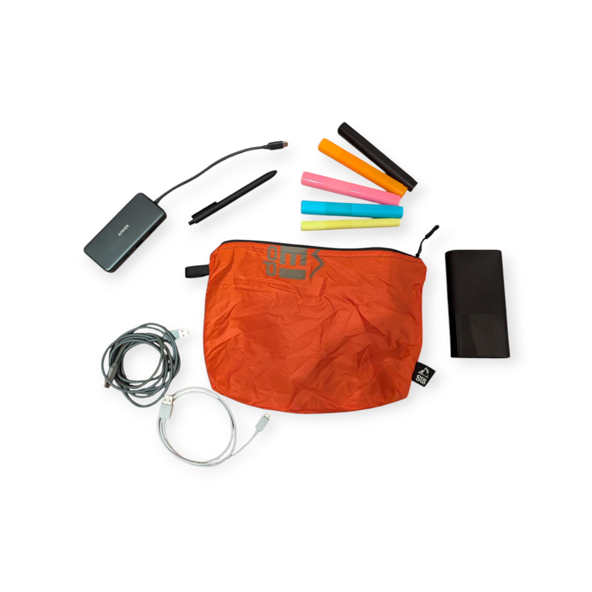 Reality Travel Pouch | Upcycled Travel Organizer | SUS