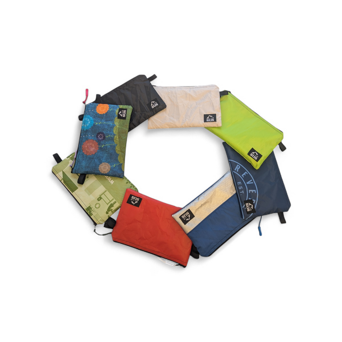 Reality Travel Pouch | Upcycled Travel Organizer | SUS
